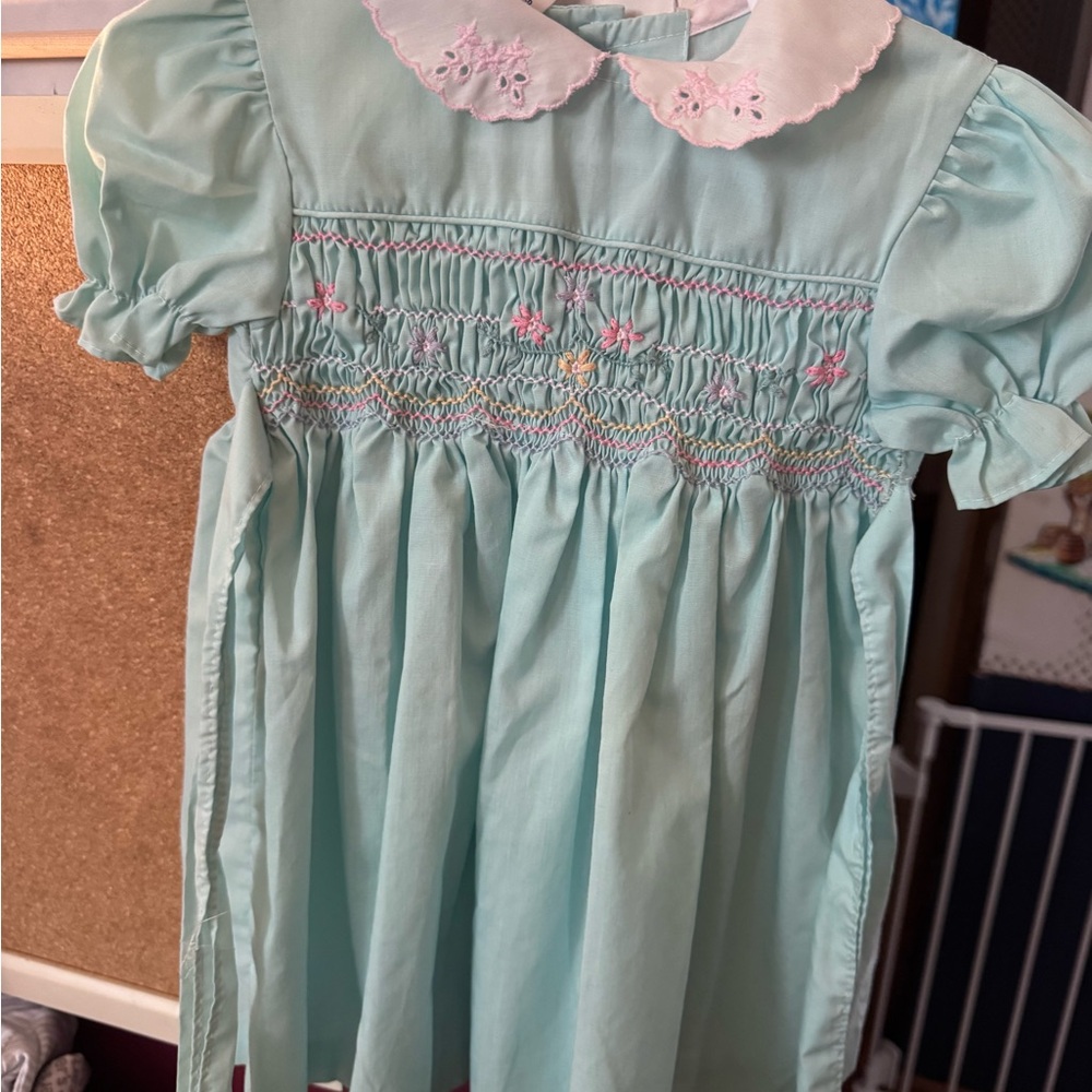 Elegant Mint Green Kids Formal Dress
